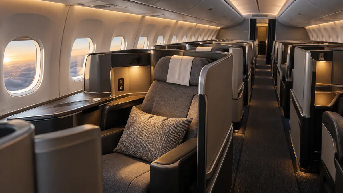 Premium aircraft cabin